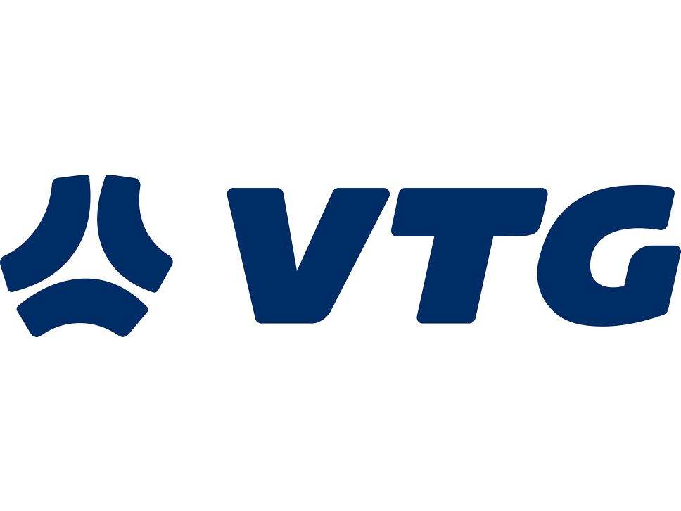 VTG Logo - blaue Schrift auf weißem Grund